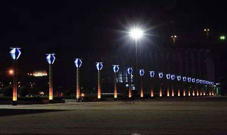 LED景觀燈實(shí)景圖