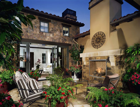 不同空間的花園設計及效果圖